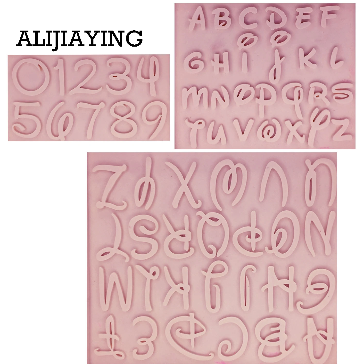 M1273 1Pcs DIY Alphabet silicone mold letter number fondant tools cake mold chocolate dessert tool Flexible Baking Mold
M1273 1Pcs DIY Alphabet silicone mold letter number fondant tools cake mold chocolate dessert tool Flexible Baking Mold