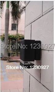 Square IP65 LED outdoor waterproof wall garden lamp / over door head / exterior wall / wall lamp with 1pcs E27 led bulb
Square IP65 LED outdoor waterproof wall garden lamp / over door head / exterior wall / wall lamp with 1pcs E27 led bulb