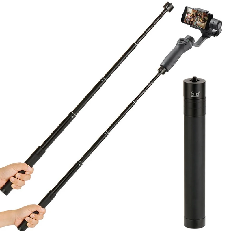 Handheld three-axis stabilizer can be arbitrarily telescopic extension rod extension rod selfie stick handheld stabilizer holder
Handheld three-axis stabilizer can be arbitrarily telescopic extension rod extension rod selfie stick handheld stabilizer holder