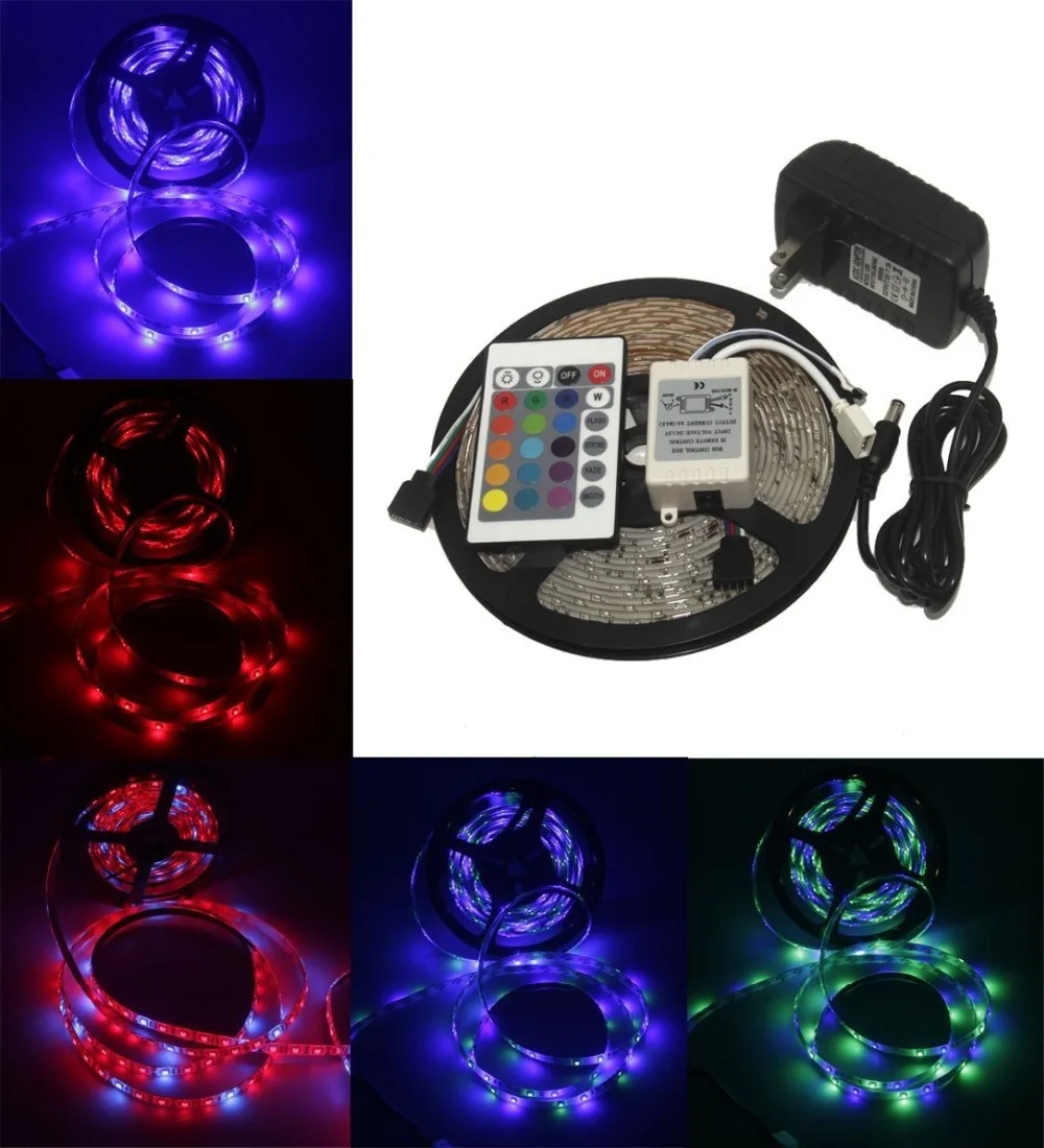 Светодиодная лента RGB 3528, не водонепроницаемая, IP20/Водонепроницаемая, класс защиты IP65, внешний свет, постоянный ток 12 В, Светодиодная лента, 24-кнопочное управление, адаптер 2 А, ЕС/США
Светодиодная лента RGB 3528, не водонепроницаемая, IP20/Водонепроницаемая, класс защиты IP65, внешний свет, постоянный ток 12 В, Светодиодная лента, 24-кнопочное управление, адаптер 2 А, ЕС/США