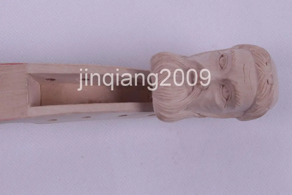 ONE unfinished violin neck 4/4 Head violin neck Fine flame maple hand made 25#
ONE unfinished violin neck 4/4 Head violin neck Fine flame maple hand made 25#