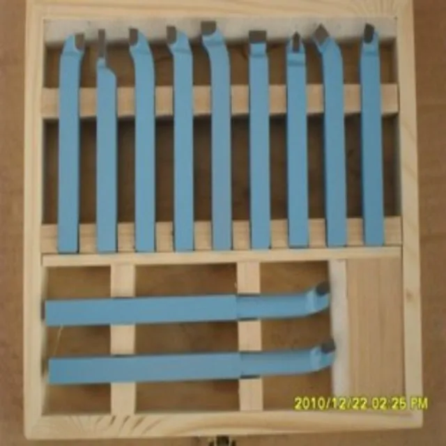 Precision hard alloy Turning Tool lathe tool Kits cutter cutting tools with wooden case
Precision hard alloy Turning Tool lathe tool Kits cutter cutting tools with wooden case