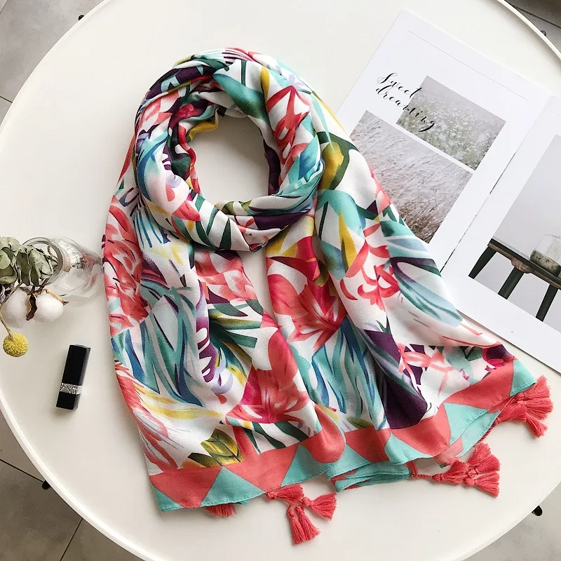 2019 Newest Women Floral Print Cotton Tassel Scarves And Shawls Flower Beach Wrap Hijab Scarf Wholesale 10pcs/lot Free Shipping
2019 Newest Women Floral Print Cotton Tassel Scarves And Shawls Flower Beach Wrap Hijab Scarf Wholesale 10pcs/lot Free Shipping