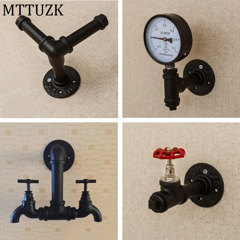 MTTUZK Black Iron Pipe Robe hooks Clothes hooks Kitchen hooks living room wall hanging Bar decoration robe rack MT1903
MTTUZK Black Iron Pipe Robe hooks Clothes hooks Kitchen hooks living room wall hanging Bar decoration robe rack MT1903