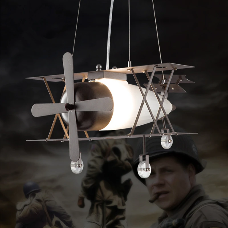 Nordic Loft Kids Room Airplane Pendant Light Retro Creative Bedroom Bar Led Hanging Light Free Shipping 
Nordic Loft Kids Room Airplane Pendant Light Retro Creative Bedroom Bar Led Hanging Light Free Shipping