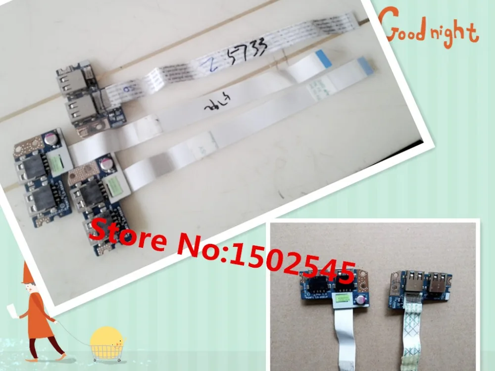 Бесплатная доставка оригинальный ноутбук USB интерфейсная плата для ACER 5733Z 5252 5250 5733 USB плата кабель LS-6581P
Бесплатная доставка оригинальный ноутбук USB интерфейсная плата для ACER 5733Z 5252 5250 5733 USB плата кабель LS-6581P