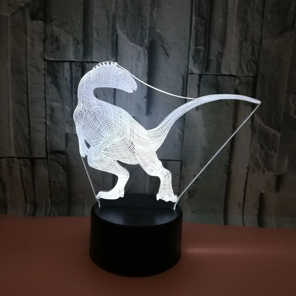New Dinosaur 3d Lamp With Multi color Touch Usb Led Desk Lamp Visual Gift Decoration 3d Table Lamps For Living Room
New Dinosaur 3d Lamp With Multi color Touch Usb Led Desk Lamp Visual Gift Decoration 3d Table Lamps For Living Room