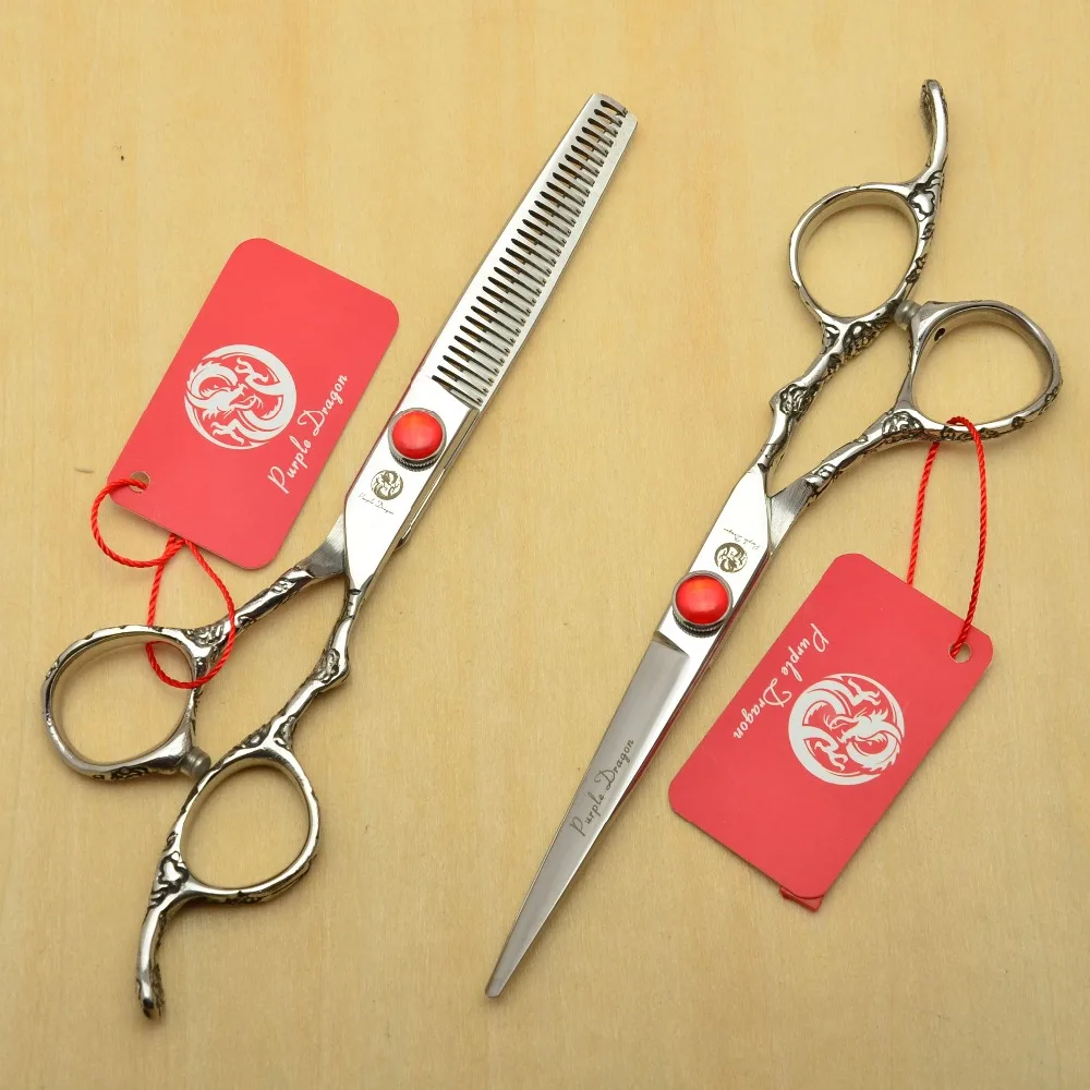2Pcs 9002# 6'' Silvery Personalized Hairdressing Scissors 440C 62HRC Cutting +Thinning Scissors Professional Human Hair Scissors
2Pcs 9002# 6'' Silvery Personalized Hairdressing Scissors 440C 62HRC Cutting +Thinning Scissors Professional Human Hair Scissors