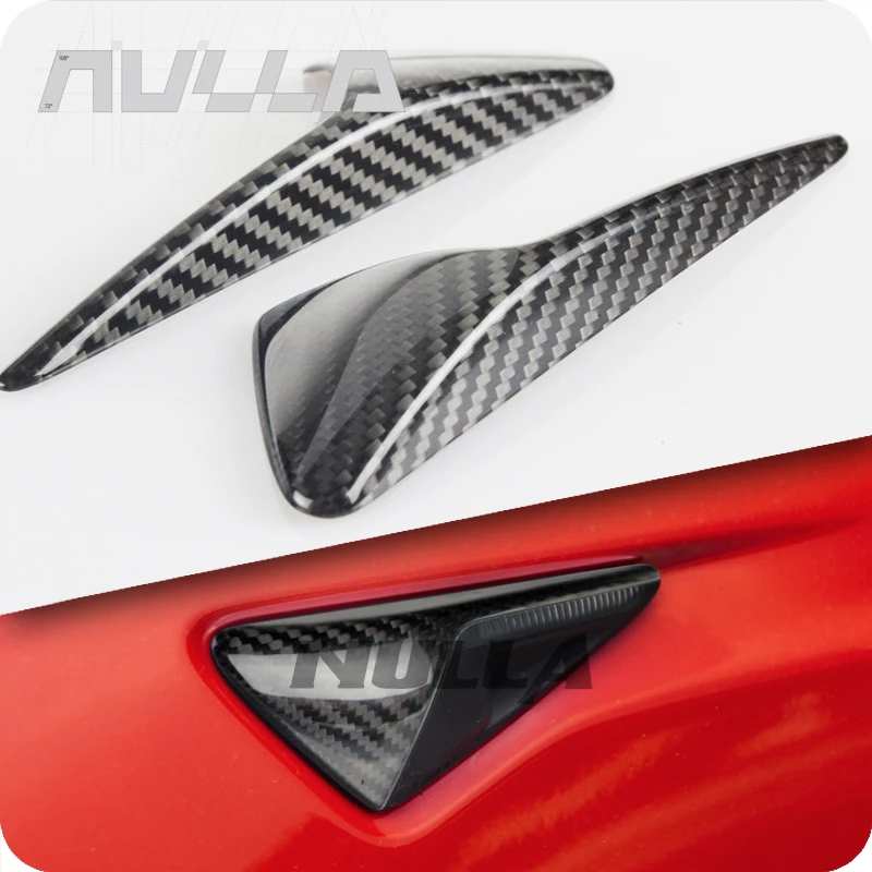 NULLA Real Carbon Fiber Side Camera Cover For Tesla Model 3 Highland 2024 Turn Signal Trim Cover Exterior Accessories
NULLA Real Carbon Fiber Side Camera Cover For Tesla Model 3 Highland 2024 Turn Signal Trim Cover Exterior Accessories