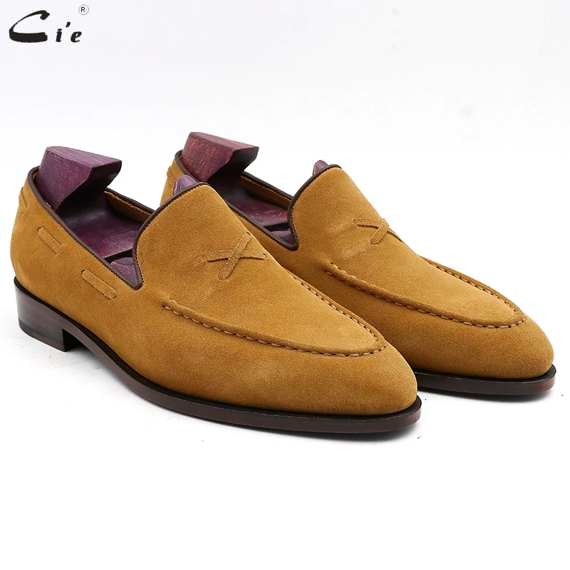 cie mens loafer breathable genuine calf leather handmade mens elegant slip-on casual flats brown boat luxury suede shoes No.19
cie mens loafer breathable genuine calf leather handmade mens elegant slip-on casual flats brown boat luxury suede shoes No.19