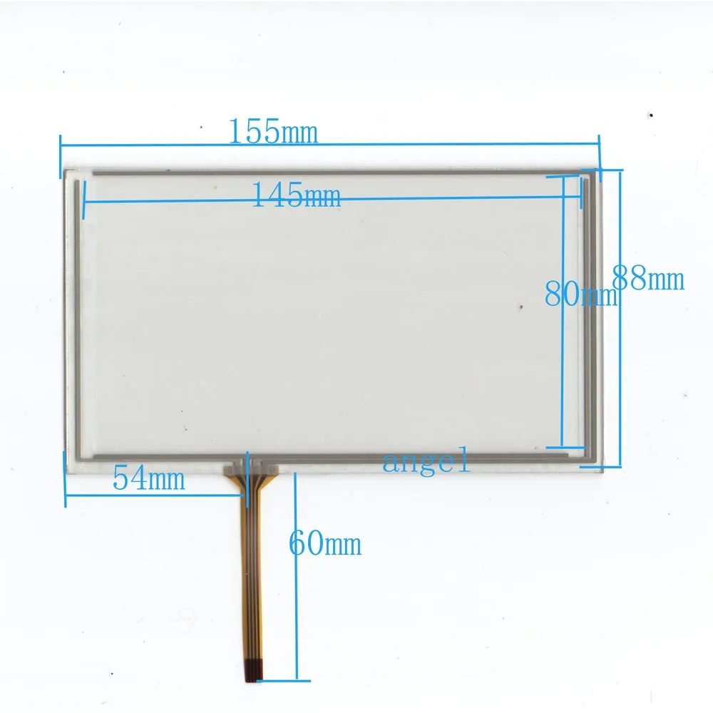 6.2-inch four-wire resistive touch screen external screen GPS navigation Epworth Soling 155 * 88 yuan levy Philco
6.2-inch four-wire resistive touch screen external screen GPS navigation Epworth Soling 155 * 88 yuan levy Philco