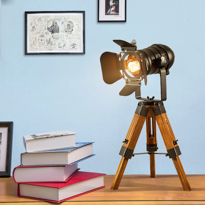 Home Decor Retro Desk Lamp Living Room Art Table Lights Industrial Wind Vintage Loft Table Lamp Iron Wood Foyer Bedroom Lamp
Home Decor Retro Desk Lamp Living Room Art Table Lights Industrial Wind Vintage Loft Table Lamp Iron Wood Foyer Bedroom Lamp
