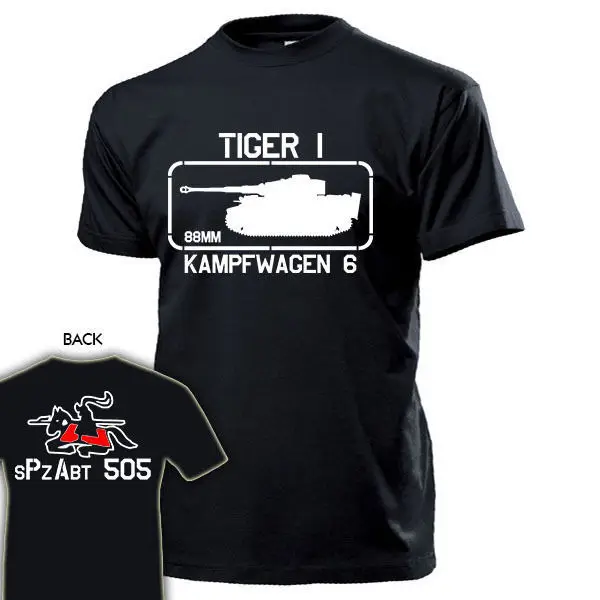 2019 Hot sale Fashion T shirt Kampfwagen 6 Tiger1 sPzAbt 505 Schwere Panzer Abteilung SdKfz181 Tee shirt
2019 Hot sale Fashion T shirt Kampfwagen 6 Tiger1 sPzAbt 505 Schwere Panzer Abteilung SdKfz181 Tee shirt