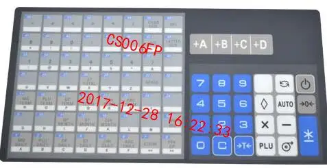 Original and new (English Version) keyboard film for digi sm500 scale retail scale / sm-500 overlays 5pcs
Original and new (English Version) keyboard film for digi sm500 scale retail scale / sm-500 overlays 5pcs
