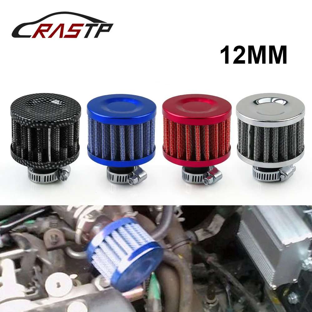 RASTP-12mm Interface Motorcycle Air Filters Car Cone Cold Air Intake Filter Turbo Vent Crankcase Breather RS-OFI003
RASTP-12mm Interface Motorcycle Air Filters Car Cone Cold Air Intake Filter Turbo Vent Crankcase Breather RS-OFI003