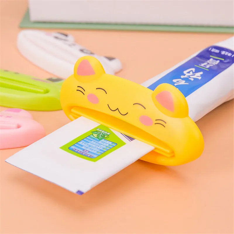 Cartoon Toothpaste Dispenser Bathroom Home Tube Rolling Holder Squeezer For Cosmetic Facial Cleanser Bathroom Accessories
Cartoon Toothpaste Dispenser Bathroom Home Tube Rolling Holder Squeezer For Cosmetic Facial Cleanser Bathroom Accessories