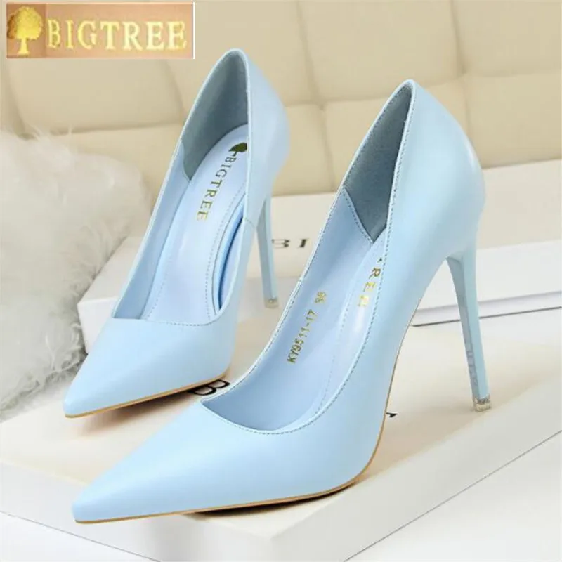 BIGTREE Shoes Women Pumps PU Pointed Toe Thin High Heels Shoes Women Wedding Shoes Ladies Stiletto Women Heels Pink Shoes 2023
BIGTREE Shoes Women Pumps PU Pointed Toe Thin High Heels Shoes Women Wedding Shoes Ladies Stiletto Women Heels Pink Shoes 2023