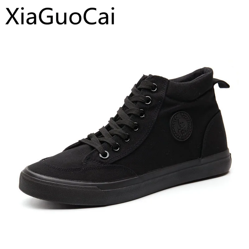 Spring and Autumn Season Men Casual Shoes Korean Version of High Top Canvas Shoes for Boys Men's Flat Sneakers
Spring and Autumn Season Men Casual Shoes Korean Version of High Top Canvas Shoes for Boys Men's Flat Sneakers