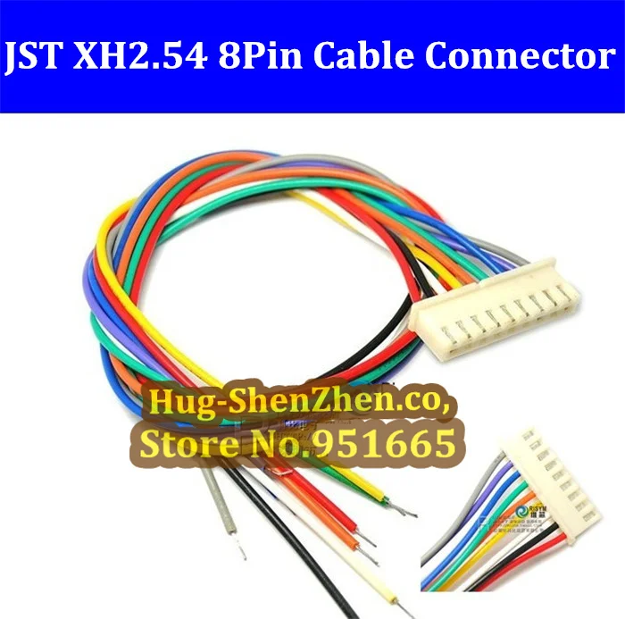 Hot sale 30pcs JST XH2.54 8pin 30cm electronic cable XH single-head wire single head with connector XH2.54-8pin
Hot sale 30pcs JST XH2.54 8pin 30cm electronic cable XH single-head wire single head with connector XH2.54-8pin