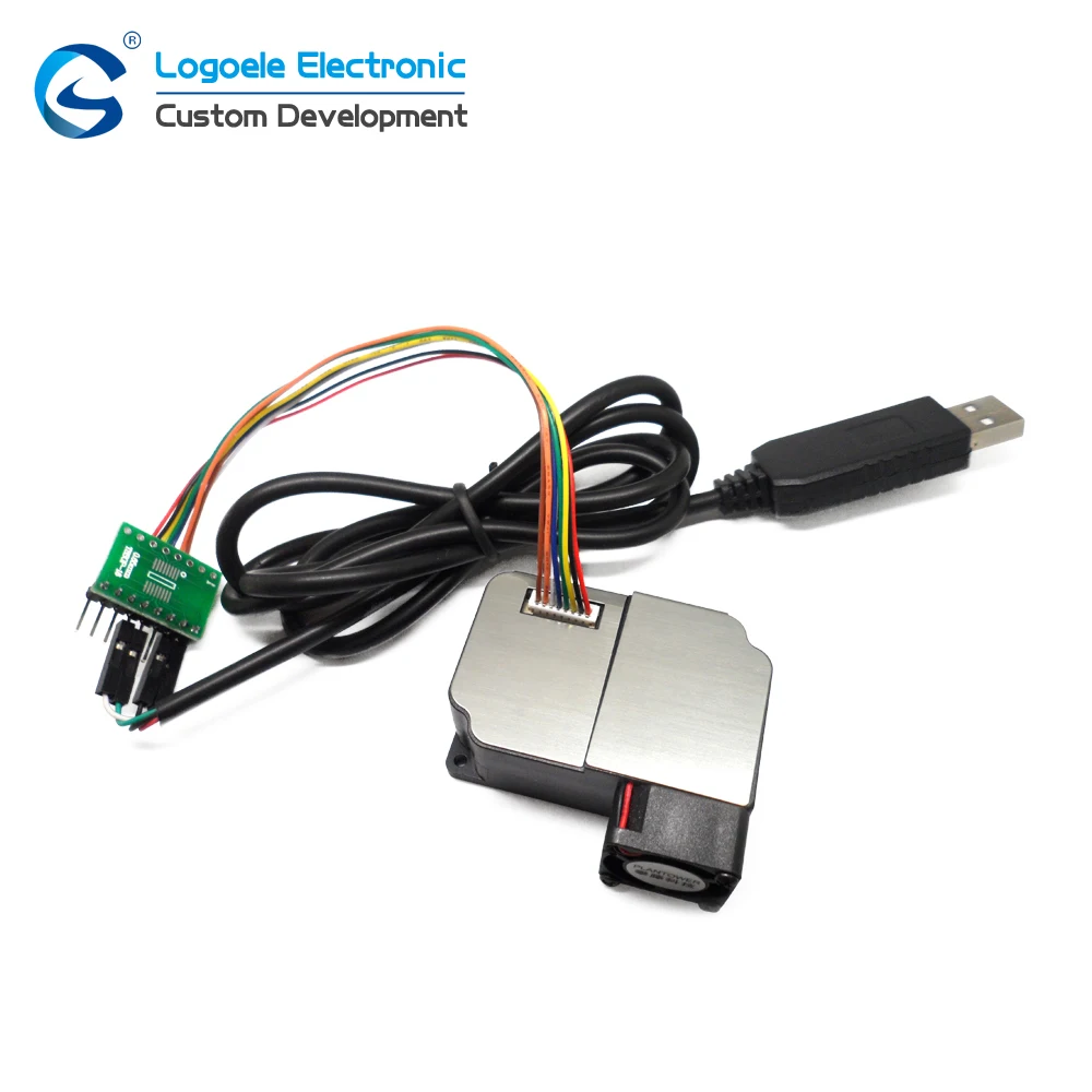 USB Laser Dust Sensor Module 3.3V TTL Level Serial Output PM1.0 PM2.5 PM10 Free Shipping High Quality
USB Laser Dust Sensor Module 3.3V TTL Level Serial Output PM1.0 PM2.5 PM10 Free Shipping High Quality