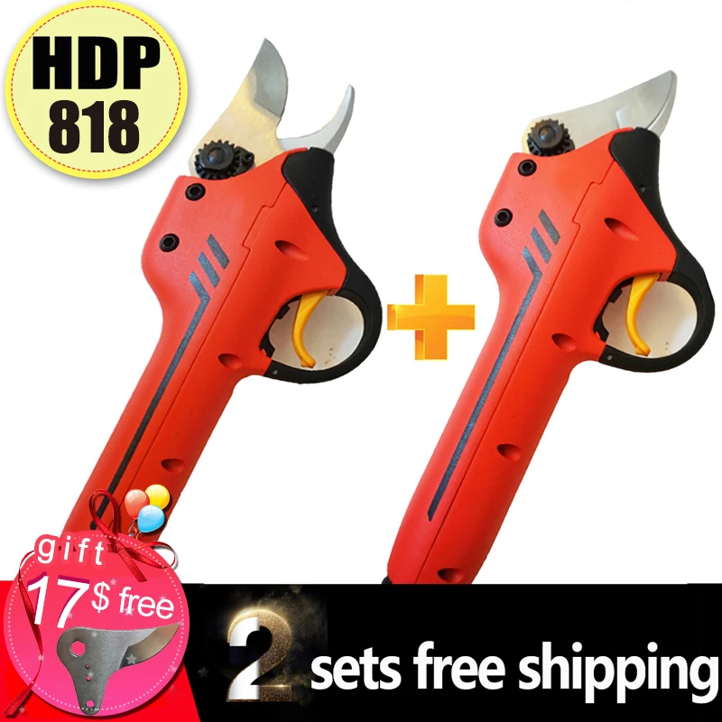 Electric Pruning Shears Li Thium Battery Scissors For Fruit Tree And Garden (Forged Blade) Two Sets Link
Electric Pruning Shears Li Thium Battery Scissors For Fruit Tree And Garden (Forged Blade) Two Sets Link