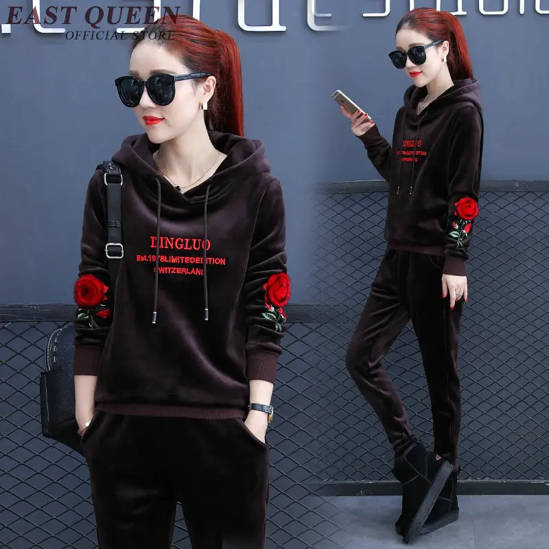 Spring winter women tracksuits hooded embroidery letter print pullovers and loose casual pants sporting two piece suits DD246 F
Spring winter women tracksuits hooded embroidery letter print pullovers and loose casual pants sporting two piece suits DD246 F