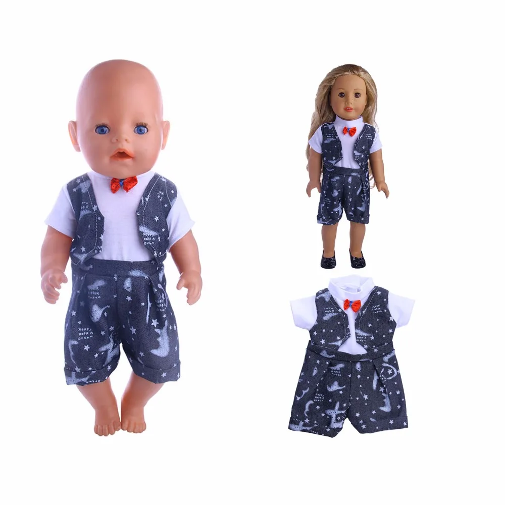 Doll Clothes Handsome suit Wear fit Doll For 18 inch, Children best Birthday Gift n1431
Doll Clothes Handsome suit Wear fit Doll For 18 inch, Children best Birthday Gift n1431