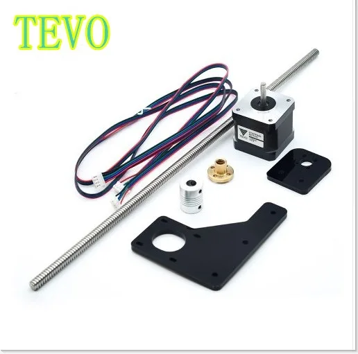 TEVO Tarantula Dual Z Axis Upgrade Kit Nema 42 step motor & T8*2 lead screw 375 mm 8mm with brass copper for 3D printer part
TEVO Tarantula Dual Z Axis Upgrade Kit Nema 42 step motor & T8*2 lead screw 375 mm 8mm with brass copper for 3D printer part