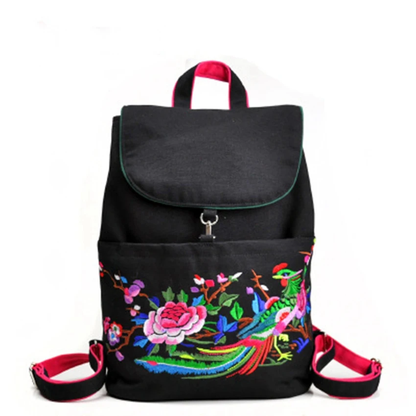New Yunnan ethnic style embroidery bag student backpack canvas fashion casual women's travel backpack
New Yunnan ethnic style embroidery bag student backpack canvas fashion casual women's travel backpack