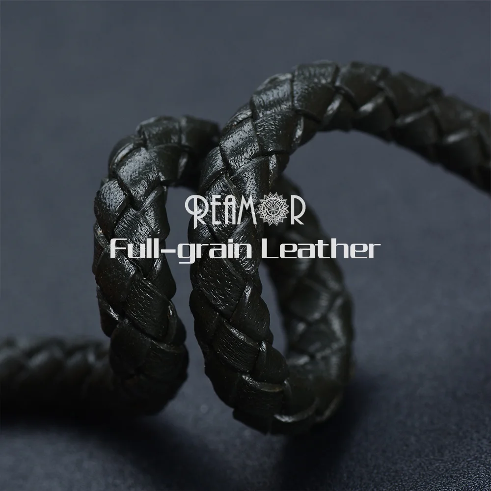 REAMOR Dark Green First Layer Cowhide Leather Rope For Leather Bracelet Jewelry Making 6mm Genuine Braided Cords DIY Accessories
REAMOR Dark Green First Layer Cowhide Leather Rope For Leather Bracelet Jewelry Making 6mm Genuine Braided Cords DIY Accessories