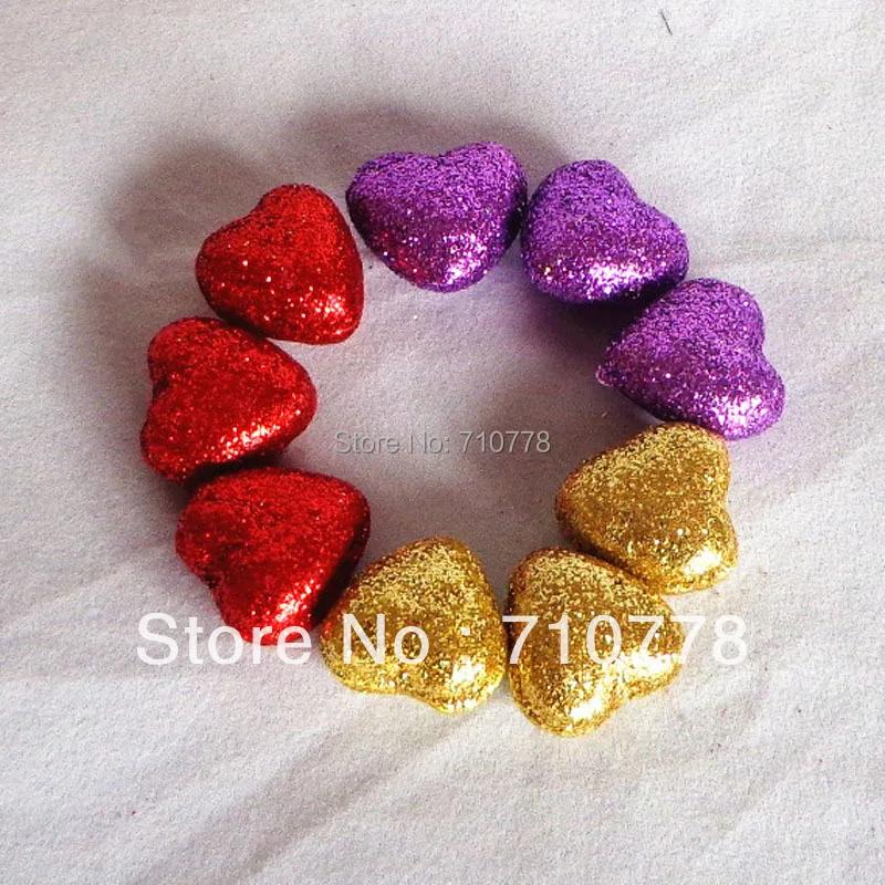 50PCS Diy candy box heart PE foam glitter powder wedding decoration shining powder heart
50PCS Diy candy box heart PE foam glitter powder wedding decoration shining powder heart
