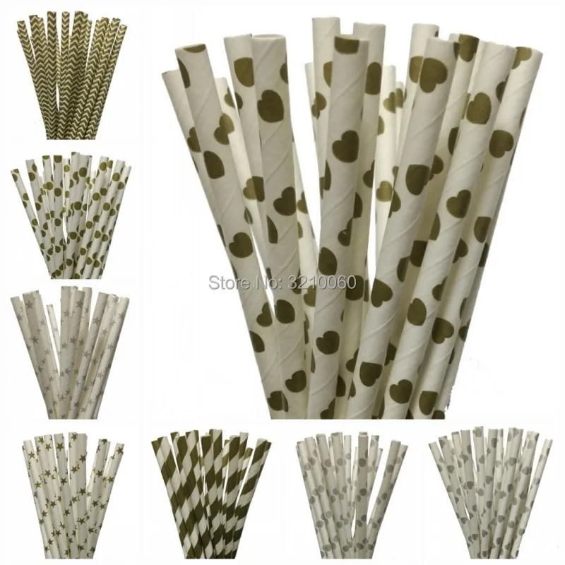 25pcs/lot gold silver striped paper straws for kids birthday wedding decorative party decoration event supplies drinking Straws
25pcs/lot gold silver striped paper straws for kids birthday wedding decorative party decoration event supplies drinking Straws