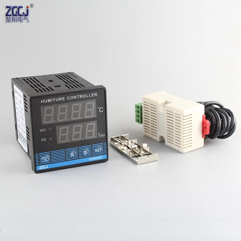 Digital Temperature and humidity controller with fan and heater TDK0302 Cabinet temperature and humidity control system
Digital Temperature and humidity controller with fan and heater TDK0302 Cabinet temperature and humidity control system