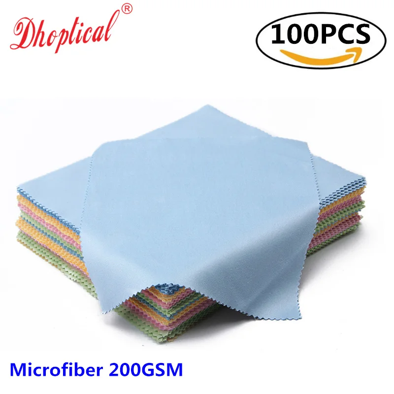 100Pcs Microfiber Lens Cloths 15CM*18Cm Mix Color Bulk Pack by Dhoptical - Gentle Cleaning for Camera Lenses Optics And Glasses
100Pcs Microfiber Lens Cloths 15CM*18Cm Mix Color Bulk Pack by Dhoptical - Gentle Cleaning for Camera Lenses Optics And Glasses