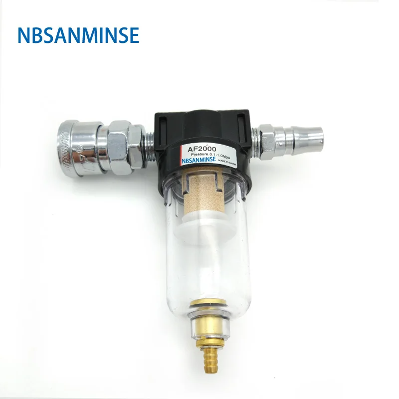 NBSANMINSE AF2000 1/4 Air Filter compressor Air Source Treatment Unit Air Water Oil Separation AirTAC Type Pneumatic Filter
NBSANMINSE AF2000 1/4 Air Filter compressor Air Source Treatment Unit Air Water Oil Separation AirTAC Type Pneumatic Filter