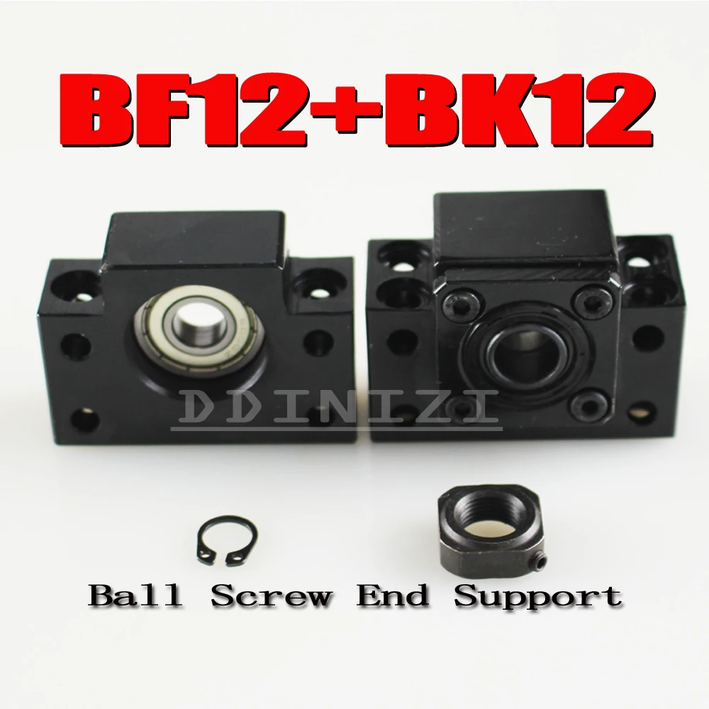 Комплект BK12 BF12: 1 шт. BK12 и 1 шт. BF12 для SFU1605 Концевая опора шарикового винта Детали с ЧПУ BK/BF12
Комплект BK12 BF12: 1 шт. BK12 и 1 шт. BF12 для SFU1605 Концевая опора шарикового винта Детали с ЧПУ BK/BF12
