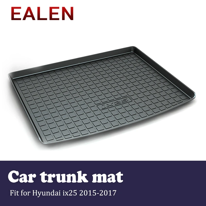 EALEN для Hyundai ix25 2015 2016 2017 Стайлинг багажника Лоток Водонепроницаемый противоскользящий коврик Аксессуары 1 комплект Автомобильный грузовой коврик для заднего багажника
EALEN для Hyundai ix25 2015 2016 2017 Стайлинг багажника Лоток Водонепроницаемый противоскользящий коврик Аксессуары 1 комплект Автомобильный грузовой коврик для заднего багажника