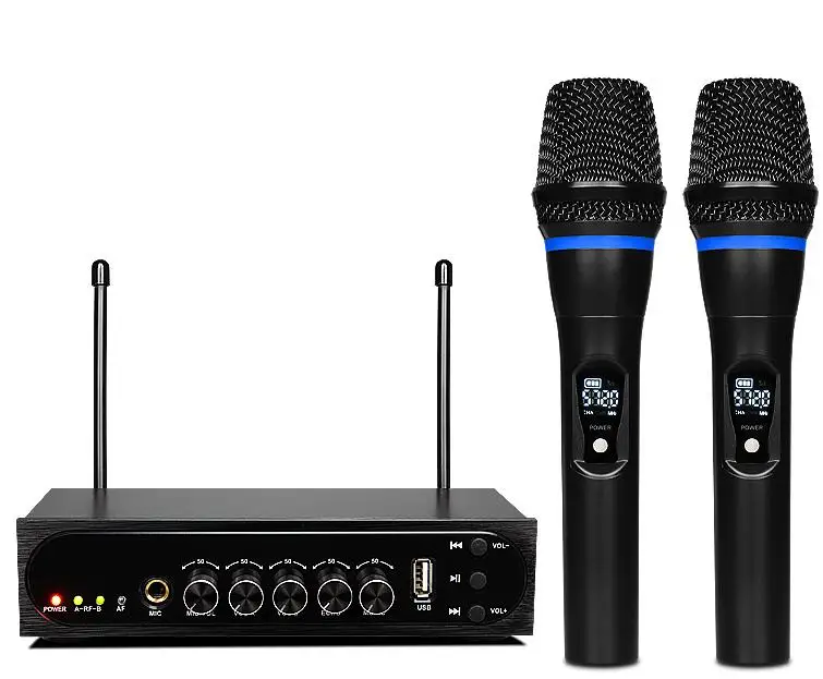 UHF Wireless Microphone with Metal Dynamic Microphone S-103 for home theater system computer loudspeaker Smart TV Extra Wired MI
UHF Wireless Microphone with Metal Dynamic Microphone S-103 for home theater system computer loudspeaker Smart TV Extra Wired MI