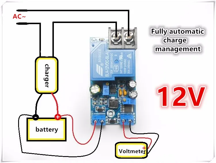 2PCS Fully automatic charge management Power Indicator 12V battery Charger battery Automatic control Charge management
2PCS Fully automatic charge management Power Indicator 12V battery Charger battery Automatic control Charge management