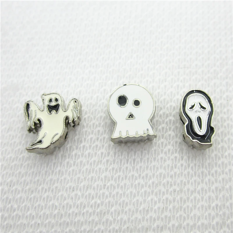 100PCS Mix Halloween Charms 8mm Grimace Slide Charms Fit Leather DIY Necklace & Bracelet Jewelry Accessories
100PCS Mix Halloween Charms 8mm Grimace Slide Charms Fit Leather DIY Necklace & Bracelet Jewelry Accessories