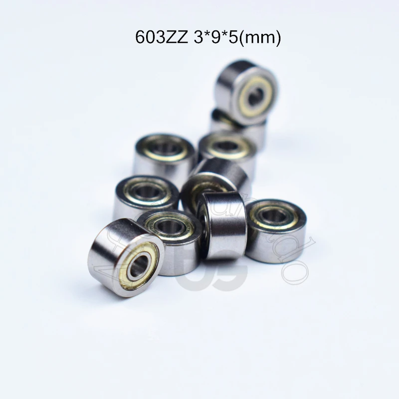 603zz Bearing 10pcs 3*9*5(mm) free shipping chrome steel Metal sealed High speed Mechanical equipment parts
603zz Bearing 10pcs 3*9*5(mm) free shipping chrome steel Metal sealed High speed Mechanical equipment parts