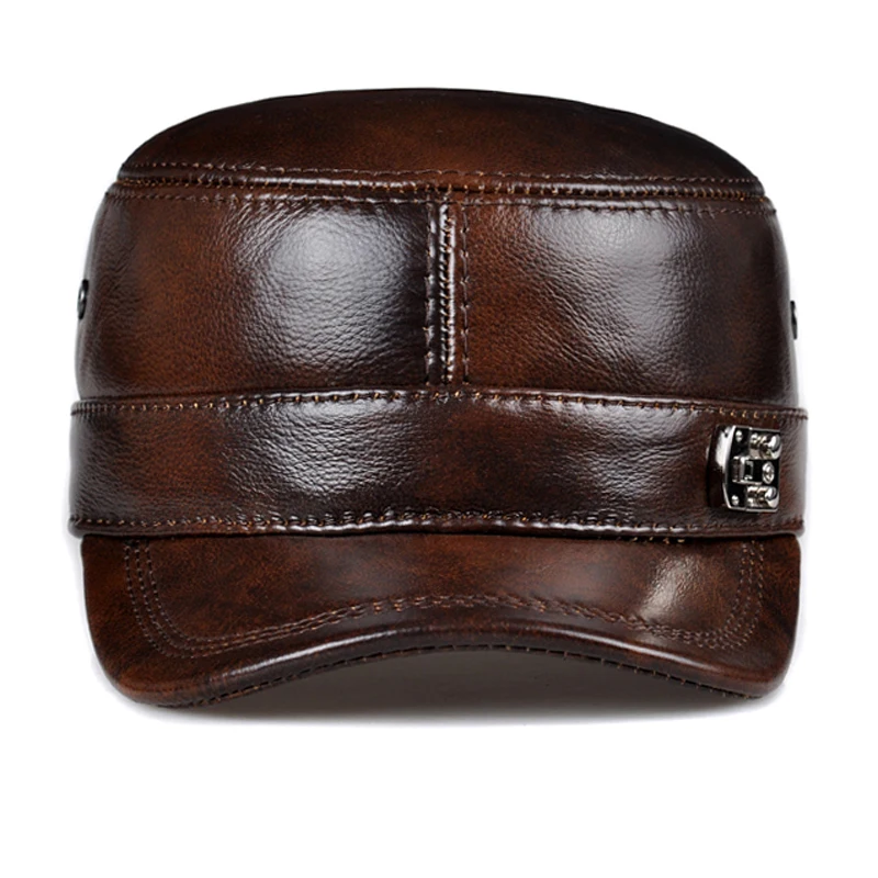 Fashion 2022 New Classic Women Men Caps Vintage Army Genuine Leather Hat Cadet Military Patrol Cowskin Cap Unisex Hats Warm
Fashion 2022 New Classic Women Men Caps Vintage Army Genuine Leather Hat Cadet Military Patrol Cowskin Cap Unisex Hats Warm