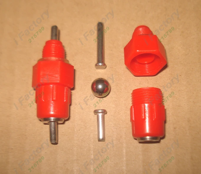 Red Chicken Nipple Drinker With Steel Ball Screw Heavy Duty Waterer Drinker Waterbowl for Cleaning..2000pcs/lot
Red Chicken Nipple Drinker With Steel Ball Screw Heavy Duty Waterer Drinker Waterbowl for Cleaning..2000pcs/lot