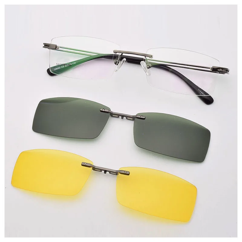Frameless For Men With Magnet Clip Film Myopia Gold Eyeglasses Lens Rimless Glasses Frame Silver Sunglasses Yellow Night Vision
Frameless For Men With Magnet Clip Film Myopia Gold Eyeglasses Lens Rimless Glasses Frame Silver Sunglasses Yellow Night Vision