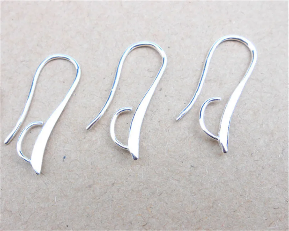 HOT 10X DIY Making 925 Sterling Silver Jewelry Findings Hook Earring Pinch Bail Ear Wires For Crystal Stones Beads
HOT 10X DIY Making 925 Sterling Silver Jewelry Findings Hook Earring Pinch Bail Ear Wires For Crystal Stones Beads