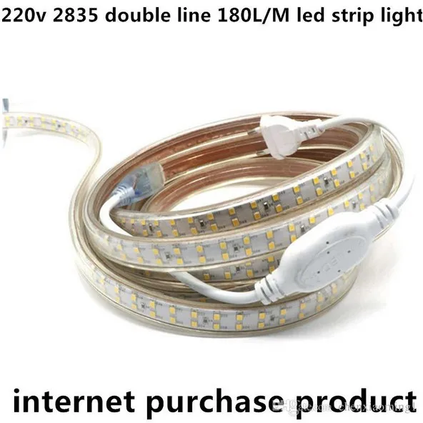 strip + EU plug AC 220V Waterproof super bright LED Strip 2835 SMD Flexible Light double line 180Led/m, White, Warm white
strip + EU plug AC 220V Waterproof super bright LED Strip 2835 SMD Flexible Light double line 180Led/m, White, Warm white