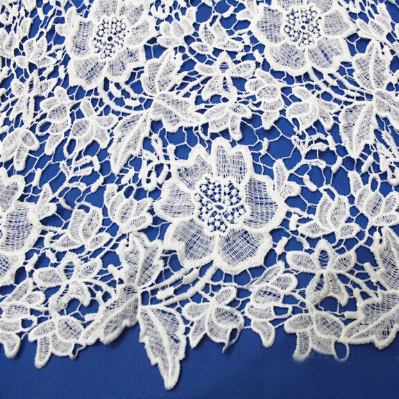 5Yards/lot 2016 Fashion Water Soluble African Cord Guipure Lace Fabric For Women's Dress DIY accessories Free Shipping
5Yards/lot 2016 Fashion Water Soluble African Cord Guipure Lace Fabric For Women's Dress DIY accessories Free Shipping