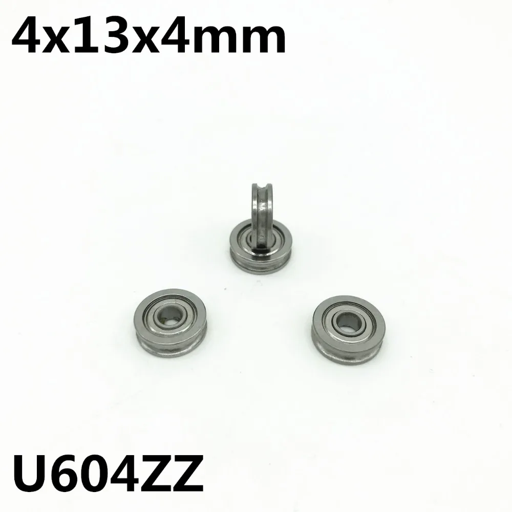 10pcs U604ZZ 604UU U groove deep groove ball bearing 4x13x4mm Walking guide rail bearings for 3D printer High quality
10pcs U604ZZ 604UU U groove deep groove ball bearing 4x13x4mm Walking guide rail bearings for 3D printer High quality