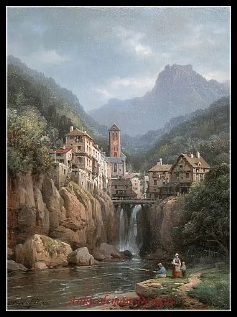 Needlework for embroidery DIY French DMC High Quality - Counted Cross Stitch Kits 14 ct Oil painting - View Kanderstein, Tyrol
Needlework for embroidery DIY French DMC High Quality - Counted Cross Stitch Kits 14 ct Oil painting - View Kanderstein, Tyrol
