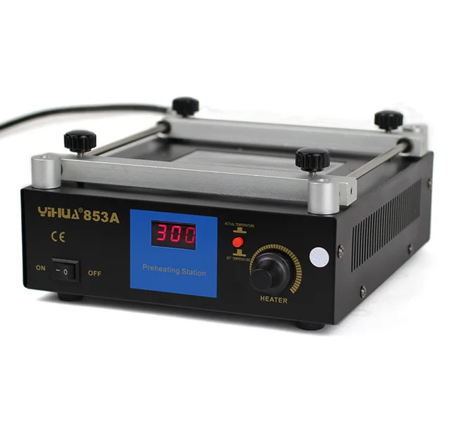 YIHUA 853A Lead-Free Preheat Station , Motherboard BGA Preheating Heating units Soldering Station
YIHUA 853A Lead-Free Preheat Station , Motherboard BGA Preheating Heating units Soldering Station
